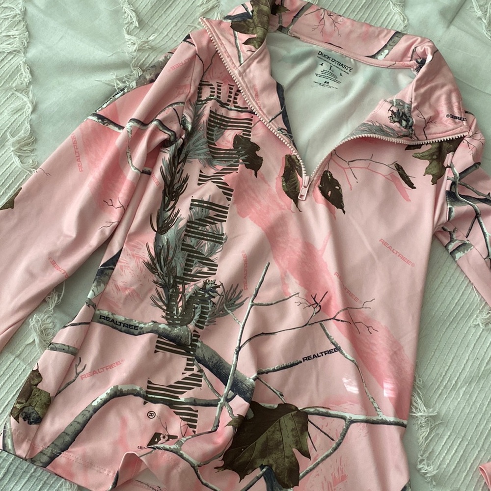 3/4 Zip Realtree Jecket